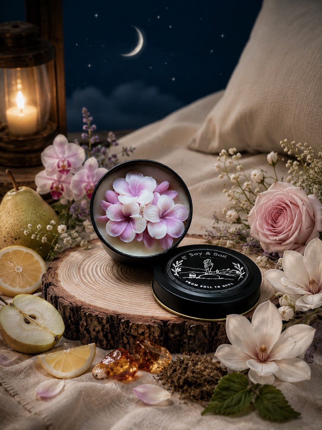 Sweet Dream – Vela Artesanal de Cera de Soja 100% Natural (100g)